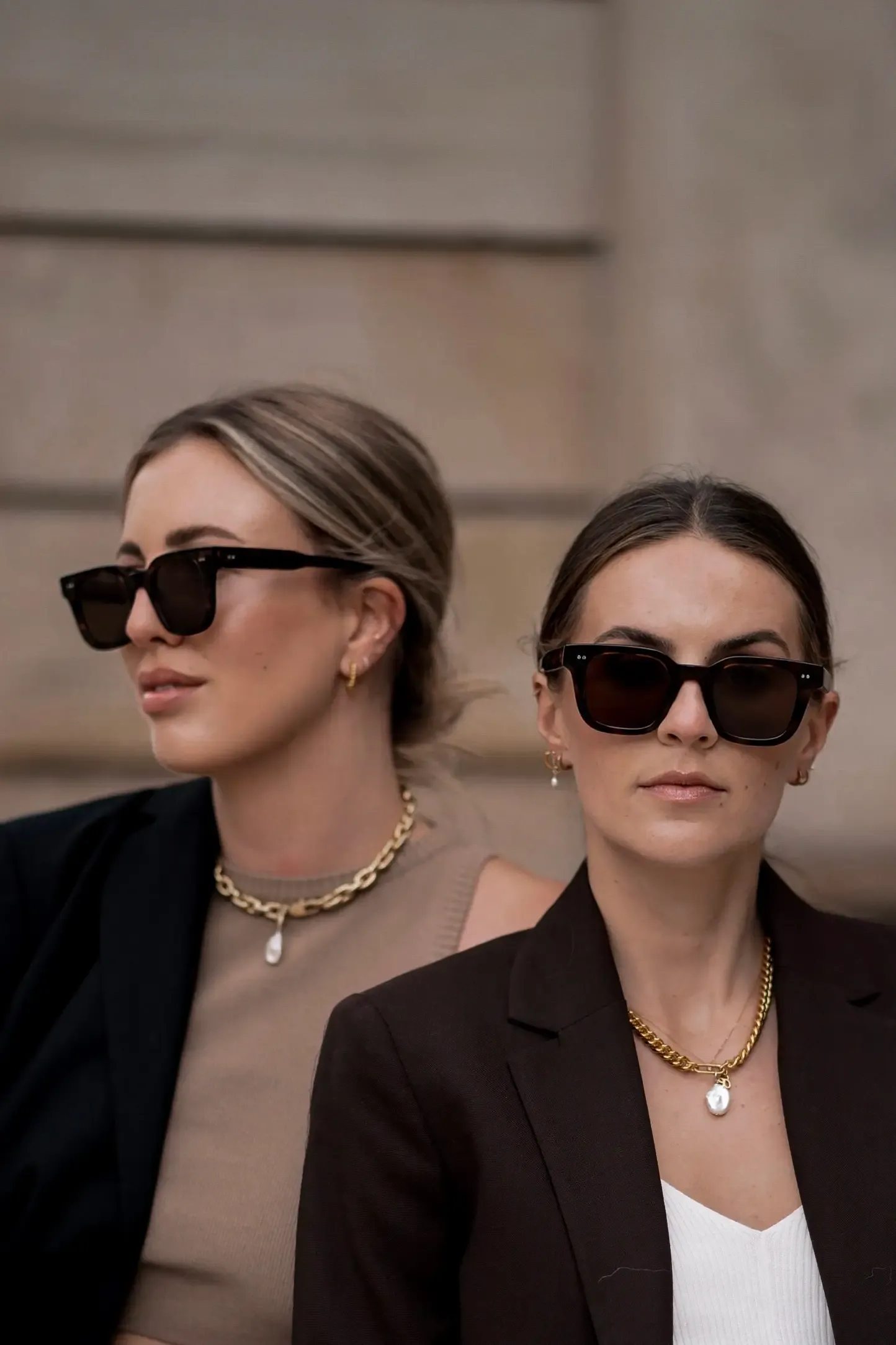 The two founders of Contentary